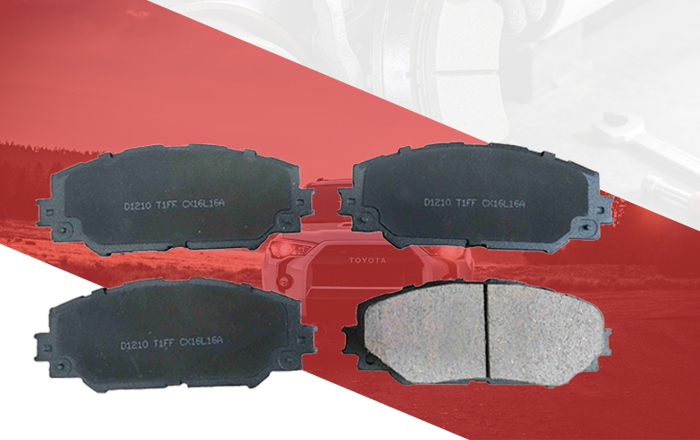 Ceramic Brake Pads for Toyota Camry: Engineering Excellence and Driving Safety Redefined