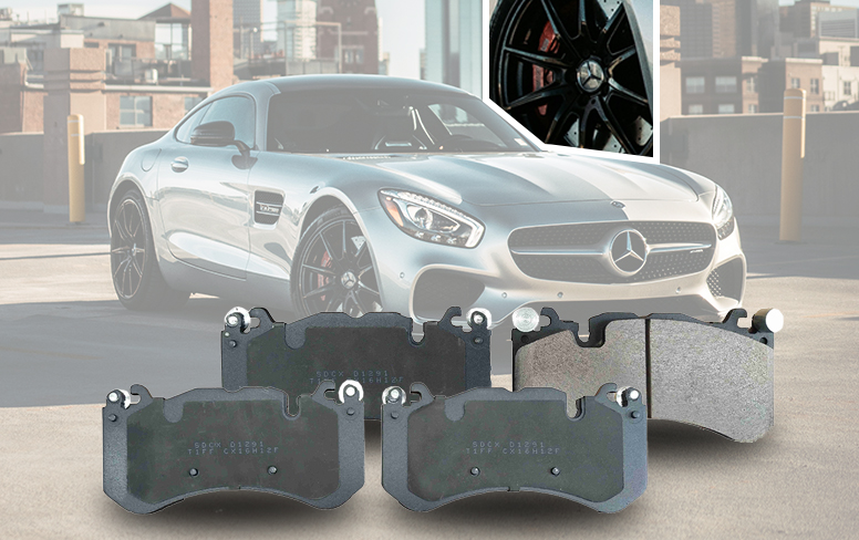 Premium Ceramic Brake Pads Optimized for Mercedes C Class Driving Performance Premium Ceramic Brake Pads Optimized for Mercedes C Class Driving Performance