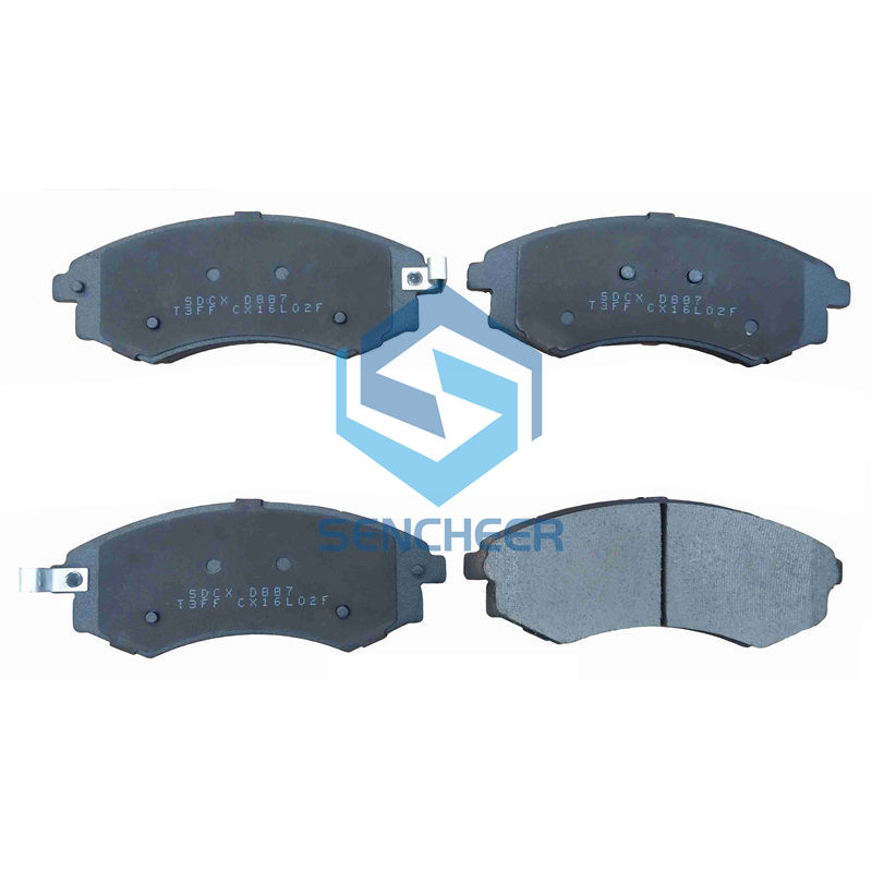 Korean Car Brake Pad For Hyundai D887
