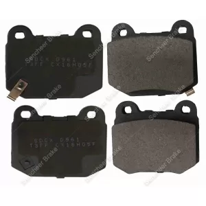 Brake Pads For Subaru D961