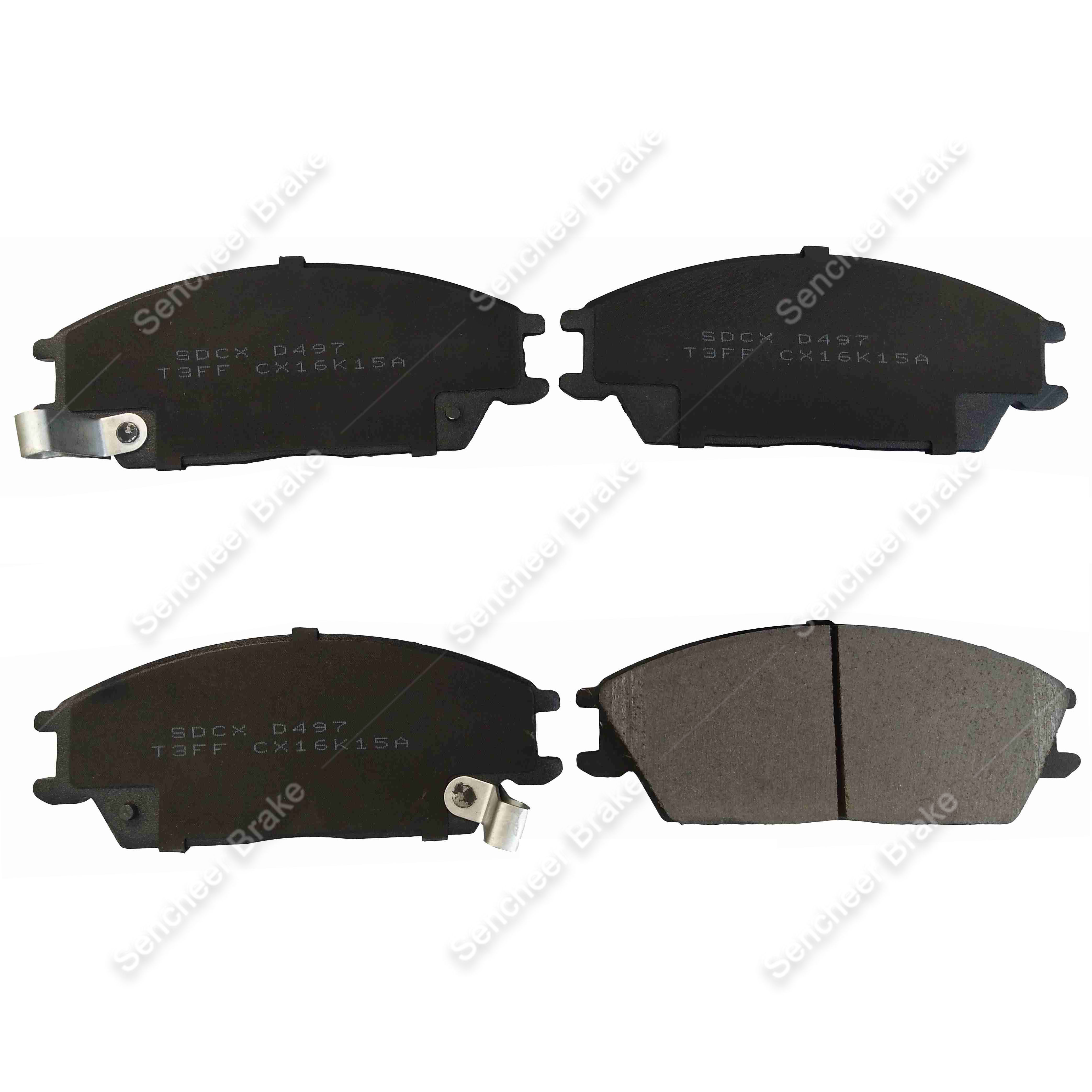 Korean Car Brake Pad For Hyundai D497