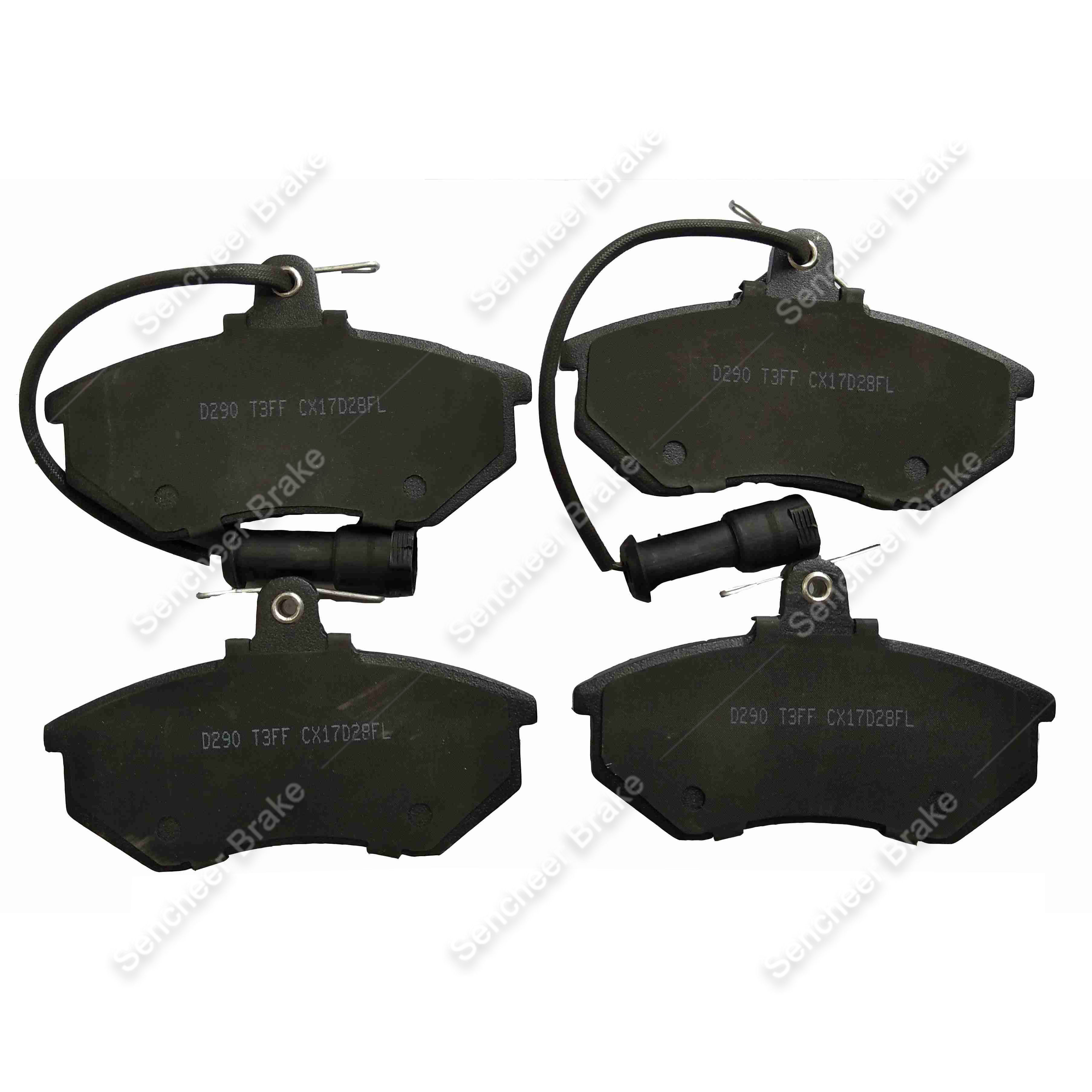 European Auto Brake Pad For AUDI D290