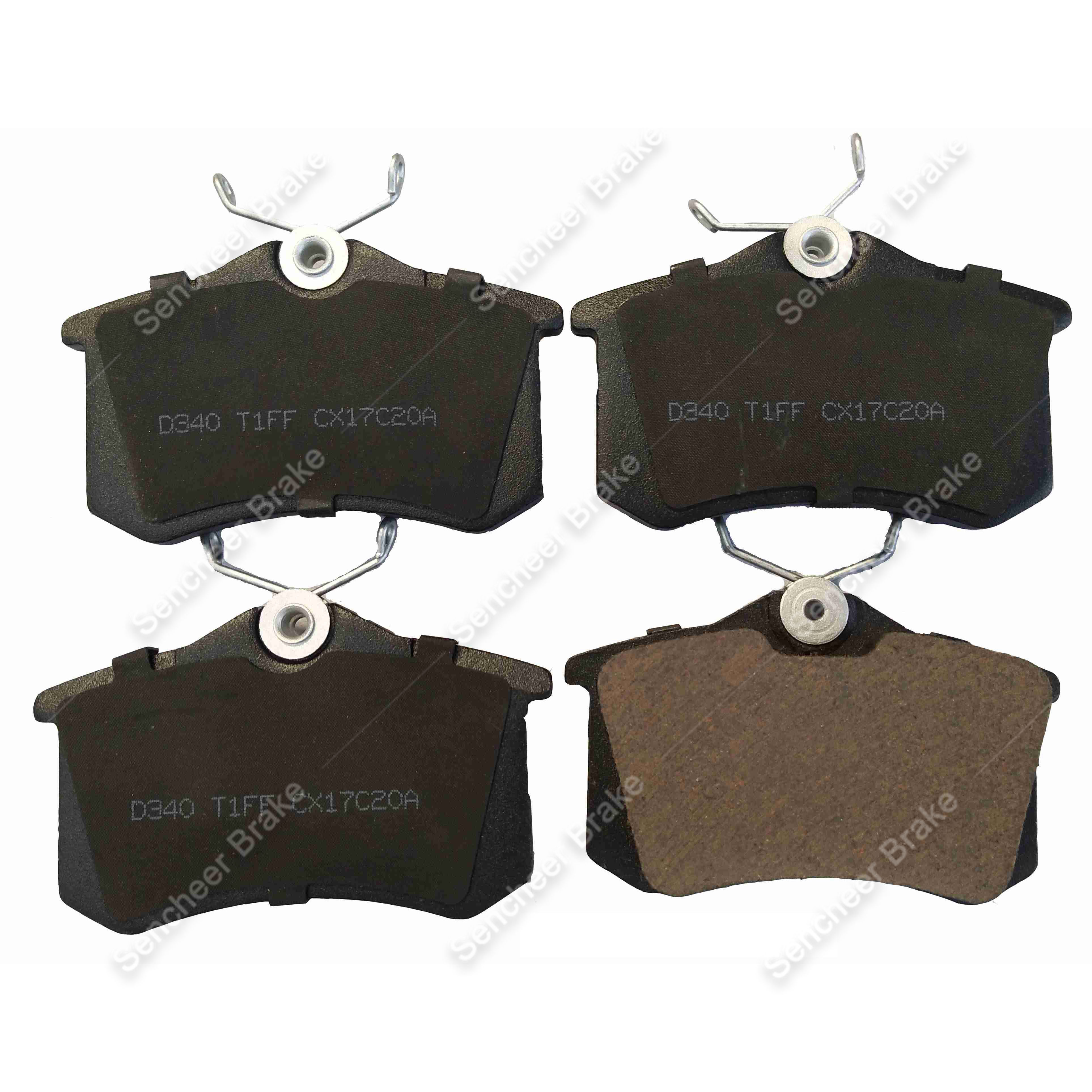 European Auto Brake Pad For AUDI D340