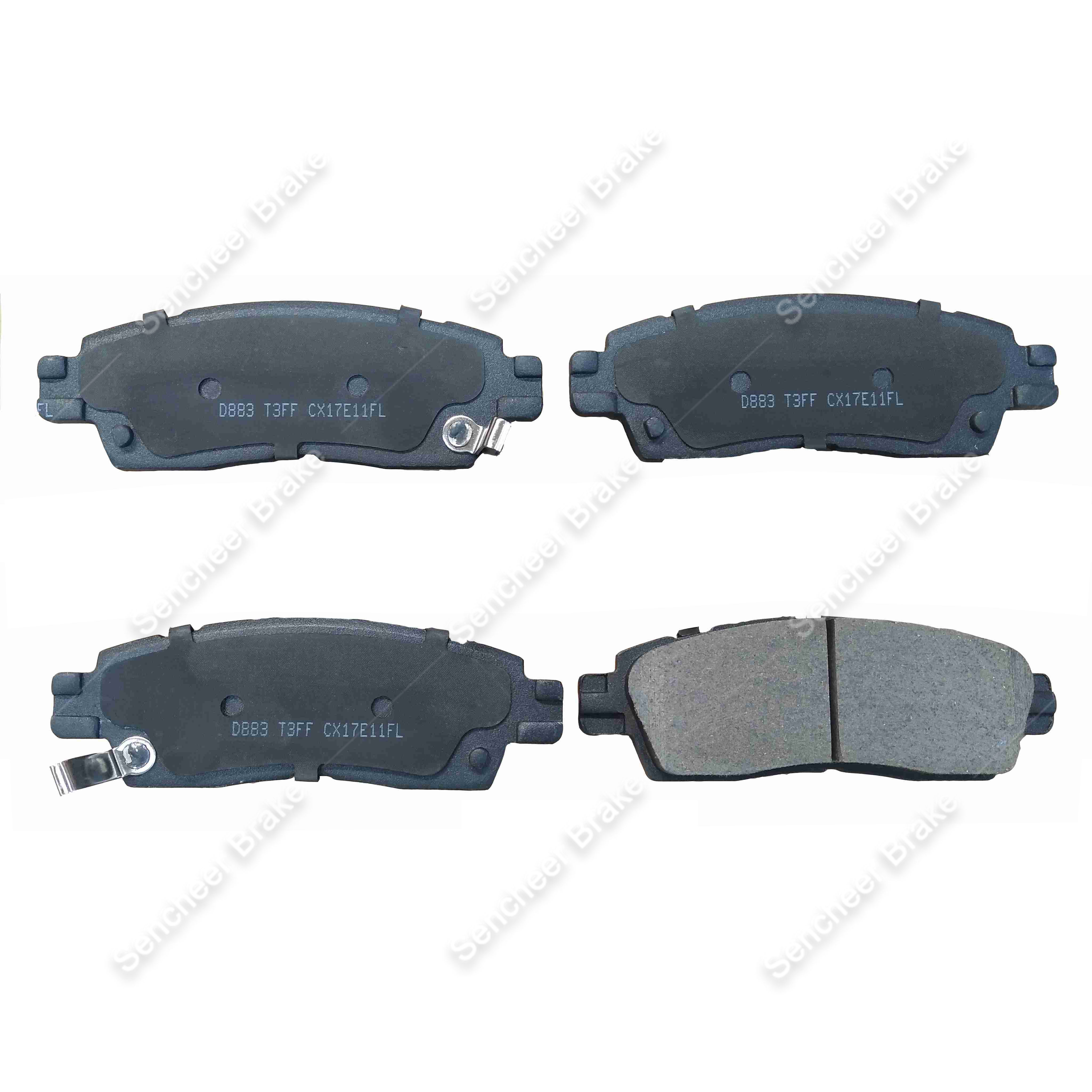 American Auto Brake Pad For Chevrolet D883