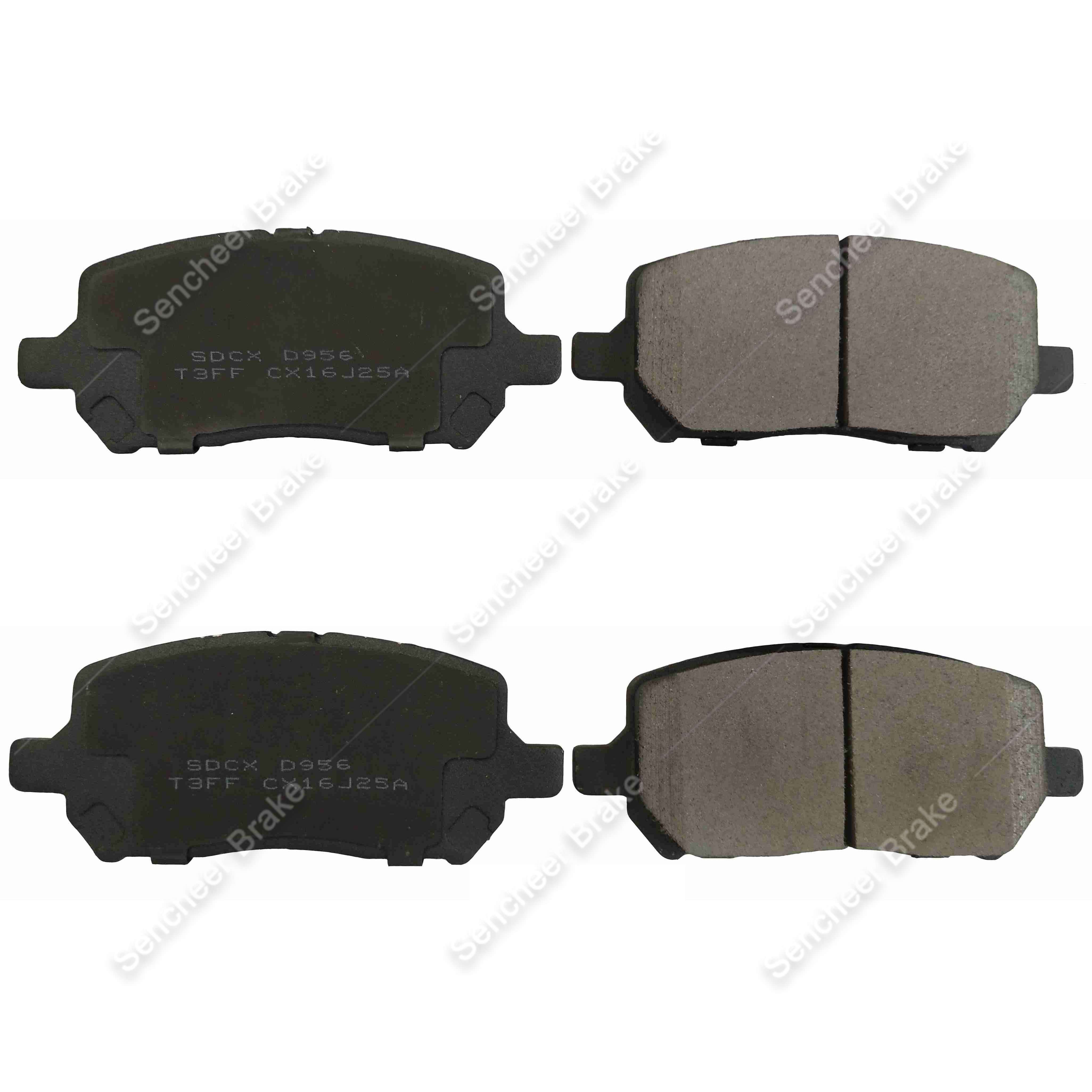 American Auto Brake Pad For Chevrolet D956