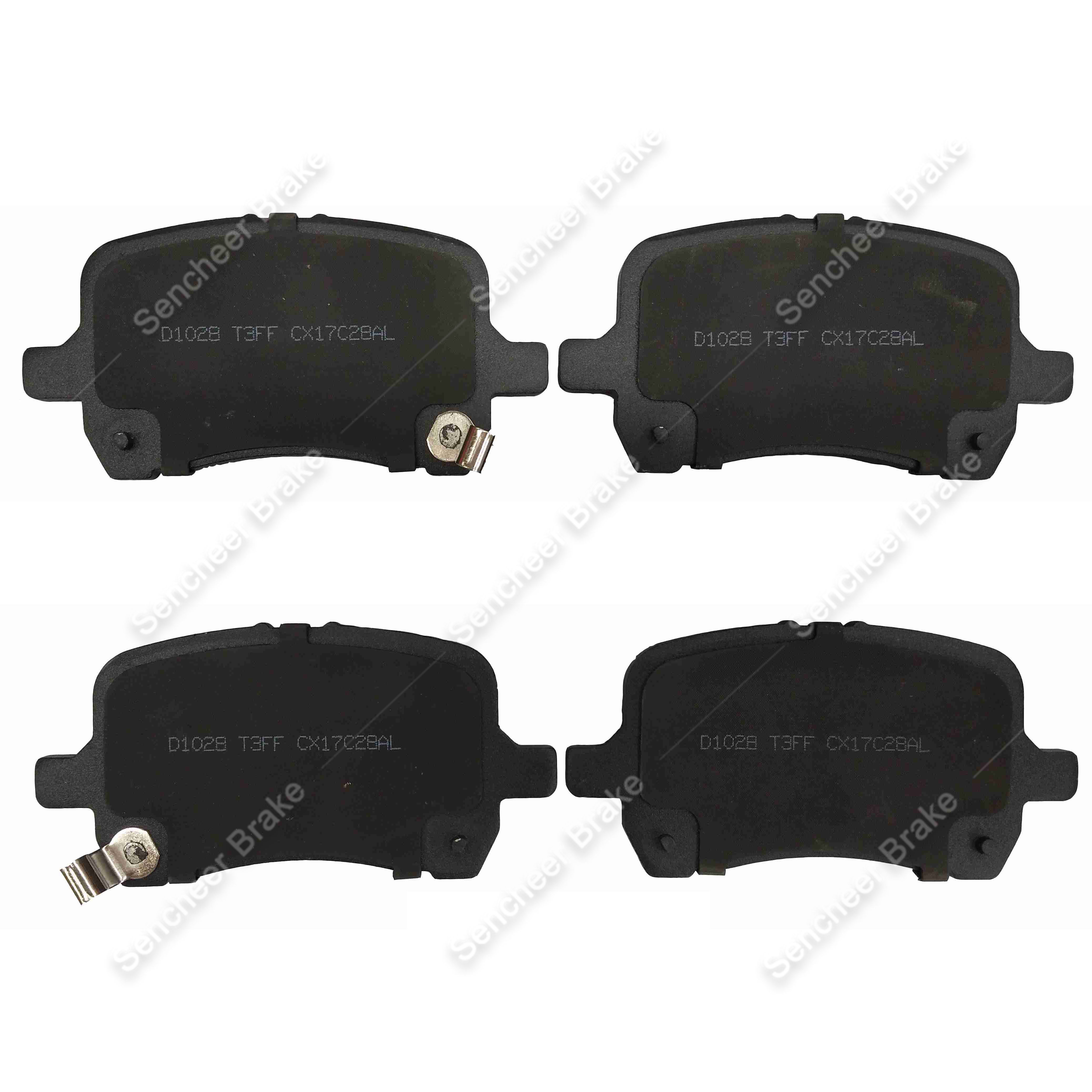American Auto Brake Pad For Chevrolet D1028