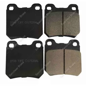 Brake Pads For Cadillac D709