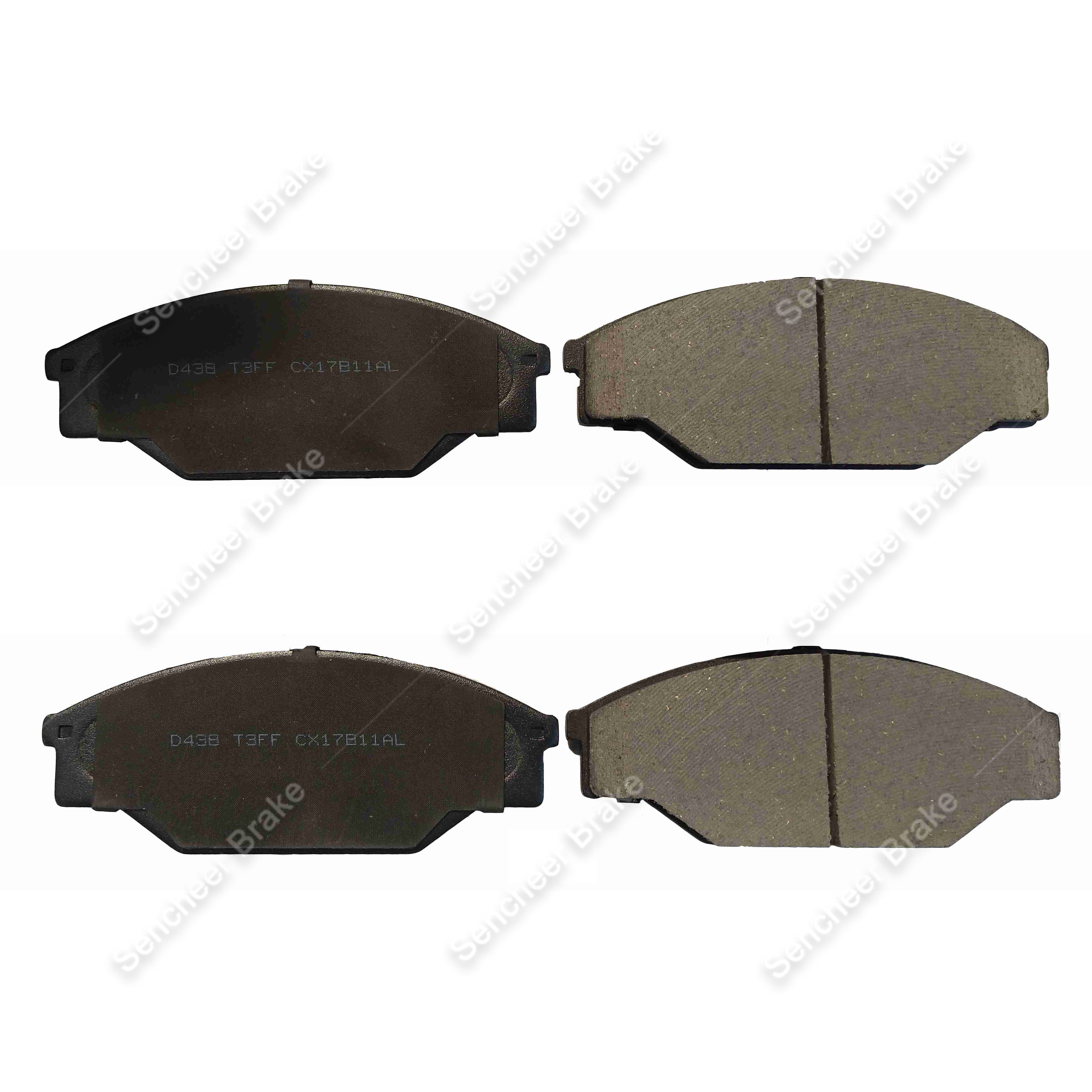Chinese Auto Brake Pad For GWM D438