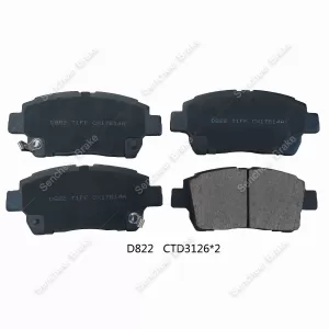 Ceramic Brake Pads For Geely D822