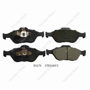 Ceramic Brake Pads For Geely D1175
