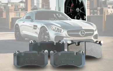 Premium Ceramic Brake Pads Optimized for Mercedes C Class Driving Performance