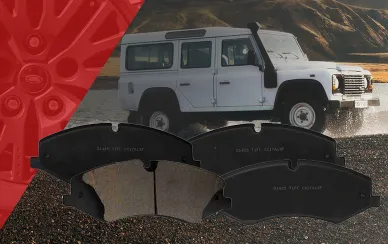Ceramic Brake Pads Elevating Land Rover Off Road and Luxury Driving Performance